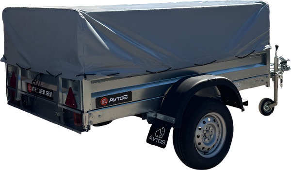 Изображение товара Прицеп для автомобиля Avtos A20M1B (2000x1300x300, R13, ресс. AL-KO, тент 400мм)