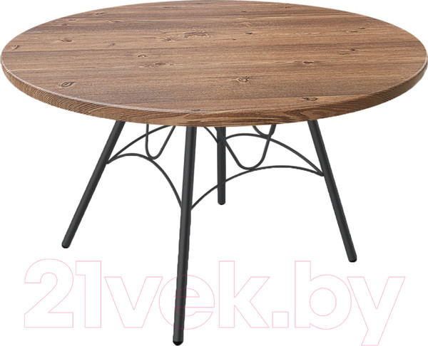 Изображение товара Журнальный столик Sheffilton SHT-S100 70 МДФ (черный муар/светлый орех)