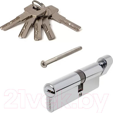 Изображение товара Цилиндровый механизм замка Avers ZM-90(40C/50)-C-CR