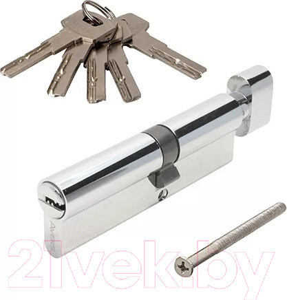 Изображение товара Цилиндровый механизм замка Avers ZM-100(45C/55)-С-CR