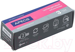 Изображение товара Цилиндровый механизм замка Apecs SM-75(35/40C)-C-NI