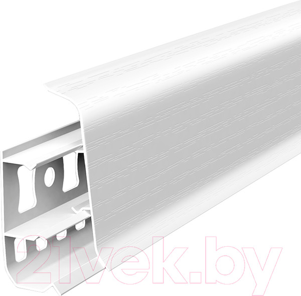 Изображение товара Плинтус Ideal Деконика 001 85мм (2.2м, белый)