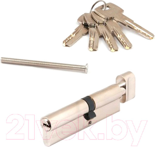 Изображение товара Цилиндровый механизм замка Apecs SM-105(50С/55)-С-NI
