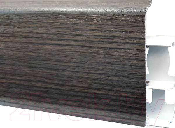 Изображение товара Плинтус Ideal Деконика 352 85мм (2.2м, каштан серый)