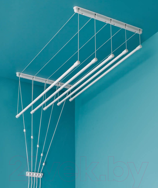 Изображение товара Сушилка для белья Familia Потолочная 5x150 / FAM-5150 (белый)