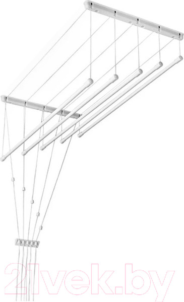 Изображение товара Сушилка для белья Familia Потолочная 5x200 / FAM-5200 (белый)