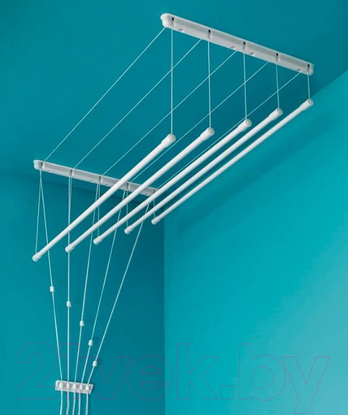 Изображение товара Сушилка для белья Familia Потолочная 5x200 / FAM-5200 (белый)