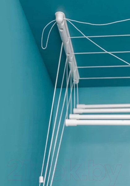 Изображение товара Сушилка для белья Familia Потолочная 6x180 / FAM-6180 (белый)