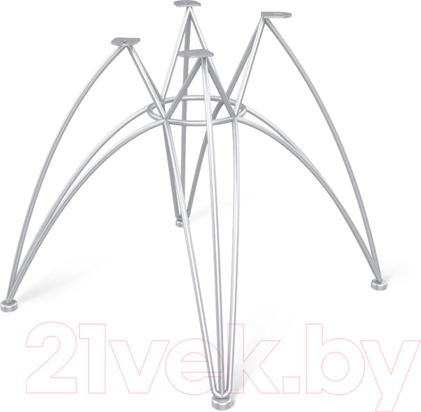 Изображение товара Журнальный столик Sheffilton SHT-S112/ЛДСП 60x60 (хром лак/дуб сонома)