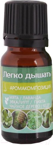 Изображение товара Эфирное масло Botanica Легко дышать (10мл)