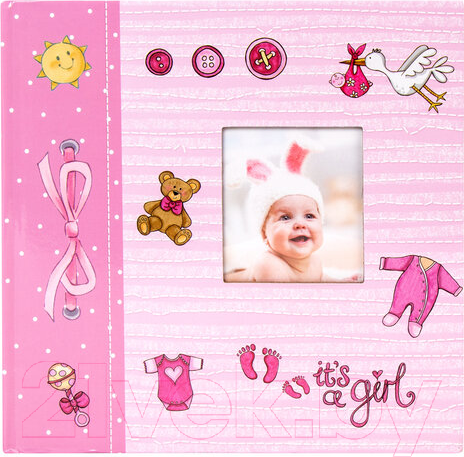 Изображение товара Фотоальбом Brauberg It's A Girl / 391145 (розовый)
