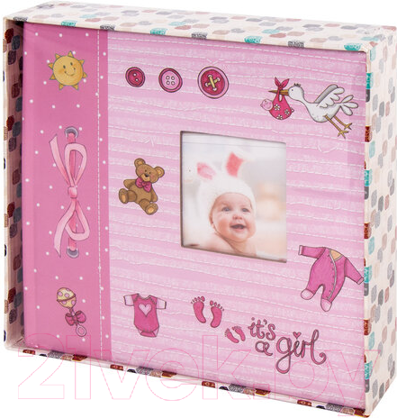 Изображение товара Фотоальбом Brauberg It's A Girl / 391145 (розовый)