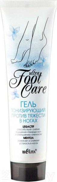 Изображение товара Гель для ног Belita Ultra Foot Care Тонизирующий против тяжести в ногах (100мл)