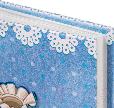 Изображение товара Фотоальбом Brauberg Baby Shoes / 391147 (голубой)