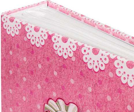 Изображение товара Фотоальбом Brauberg Baby Shoes / 391148 (розовый)