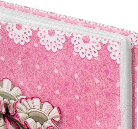 Изображение товара Фотоальбом Brauberg Baby Shoes / 391148 (розовый)