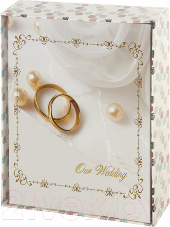 Изображение товара Фотоальбом Brauberg Кольца и жемчуг / 391151