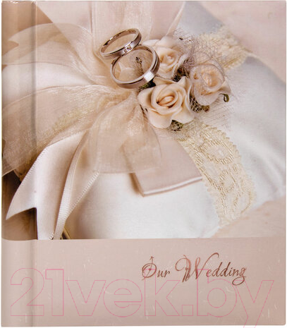 Изображение товара Фотоальбом Brauberg Наша свадьба / 391154