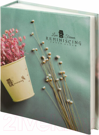 Изображение товара Фотоальбом Brauberg На бирюзовом фоне / 391166