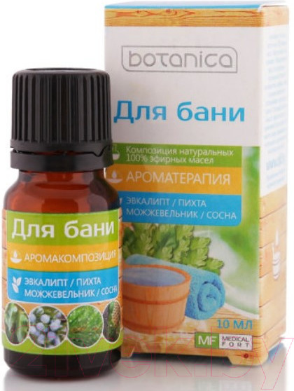 Изображение товара Эфирное масло Botanica Для бани (10мл)