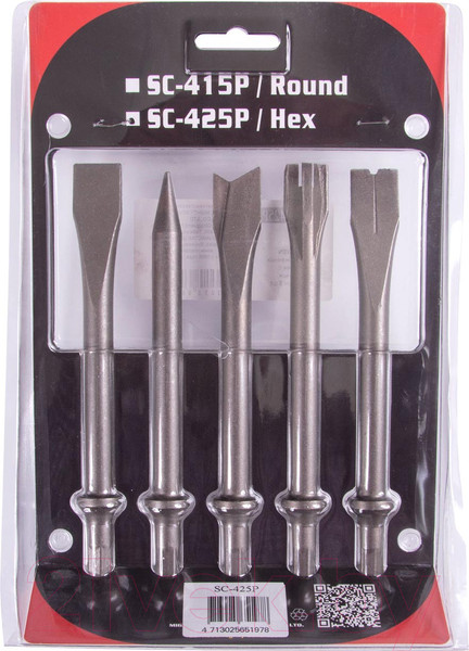 Изображение товара Набор зубил для электроинструмента M7 SC-425