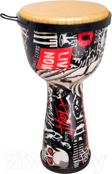 Изображение товара Джембе Terris DPC-10 Punk (черный с рисунком)