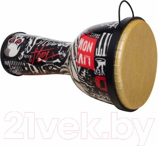 Изображение товара Джембе Terris DPC-10 Punk (черный с рисунком)