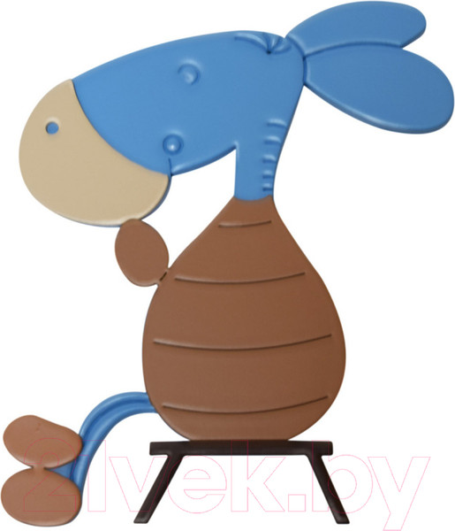 Изображение товара Накладка декоративная для мебели Feretti Bagnetto Lazy Donkey для пеленального комода (слоновая кость)