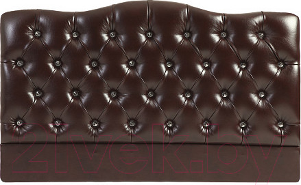 Изображение товара Панель для кровати Лель Ландыш БИ 07 (кожа махагон)