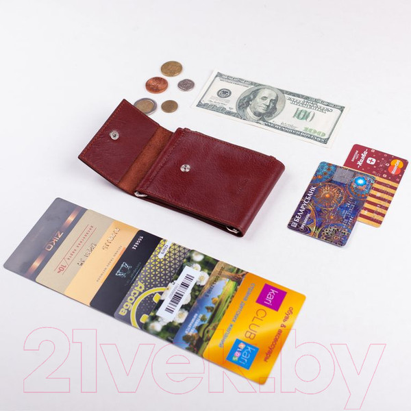 Изображение товара Зажим для денег Ezcase City Duo / C17.2 (коричневый)