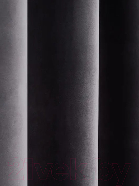Изображение товара Комплект штор Soft Lines Бархат 9138-27 (220x270, серый)
