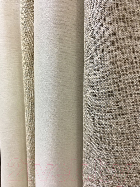 Изображение товара Комплект штор Soft Lines 6856-A2 (300x260, песочный)