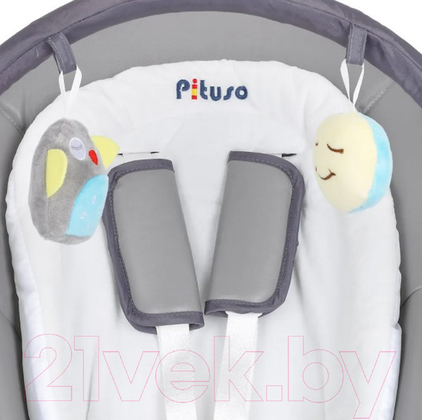 Изображение товара Стульчик для кормления Pituso Triola 3 в 1 (темно-серый)