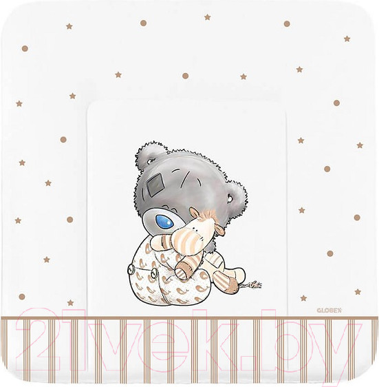 Изображение товара Пеленальный матрас GLOBEX Люкс Мишка игрушка / 4208