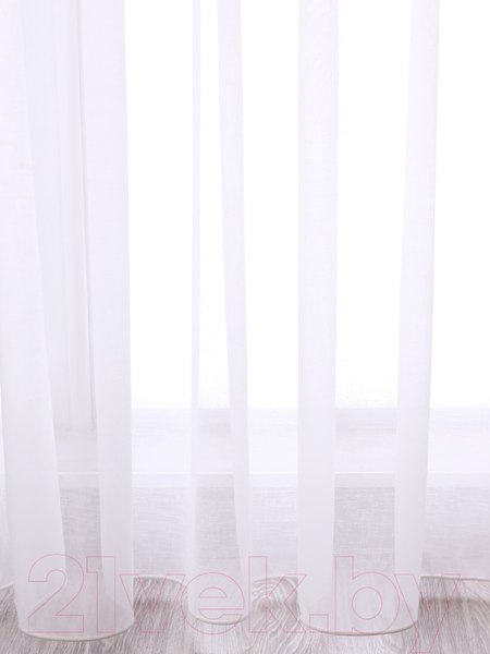 Изображение товара Гардина Soft Lines Selanik (500x270, белый)