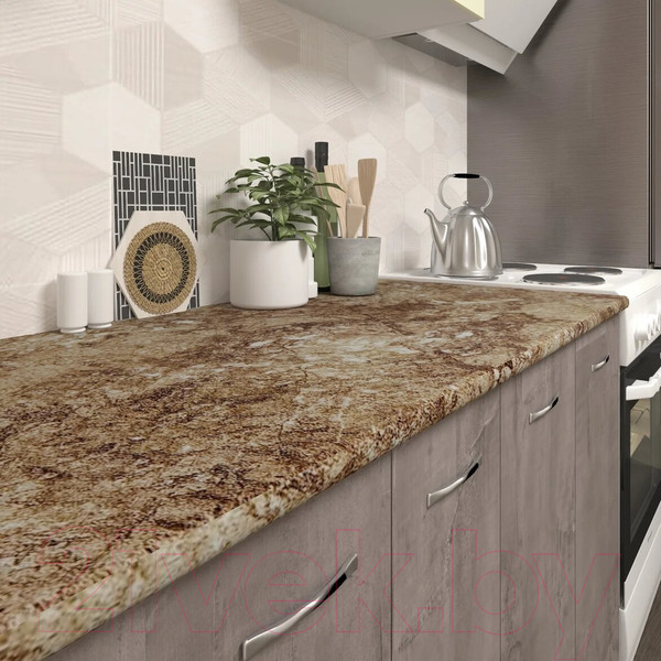 Изображение товара Комплект кухонных модулей Кортекс-мебель Корнелия Экстра 80р1ш (дуб сонома/венге/мадрид)