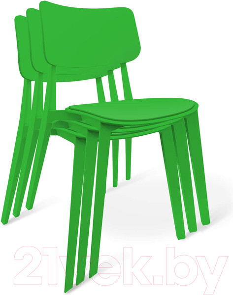 Изображение товара Стул Sheffilton SHT-S110-P (зеленый)