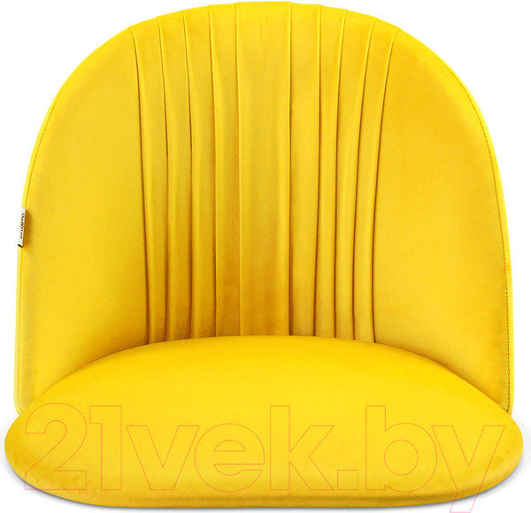 Изображение товара Стул Sheffilton SHT-ST35-1/S100 (имперский желтый/черный муар)