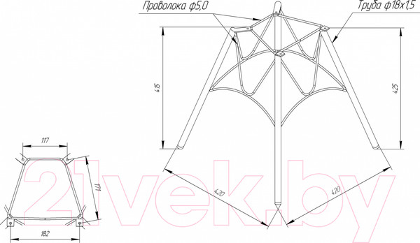 Изображение товара Стул Sheffilton SHT-ST35-1/S100 (имперский желтый/черный муар)
