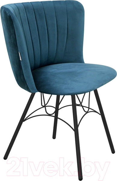 Изображение товара Стул Sheffilton SHT-ST36-1/S100 (тихий океан/черный муар)