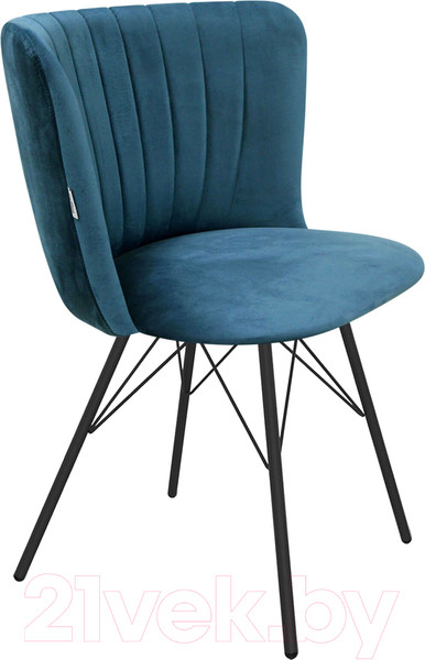 Изображение товара Стул Sheffilton SHT-ST36-1/S37 (тихий океан/черный муар)