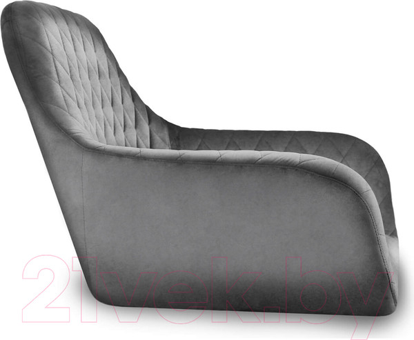 Изображение товара Стул Sheffilton SHT-ST38/S37 (угольно-серый/хром лак)