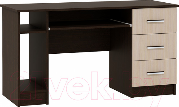Изображение товара Письменный стол Памир ПКС-4 (венге/дуб белфорт)