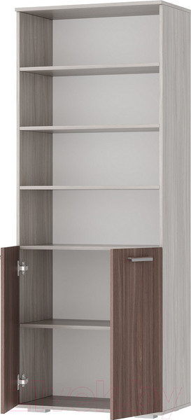 Изображение товара Стеллаж Памир ПКС-8 (ясень шимо темный/ясень шимо светлый)