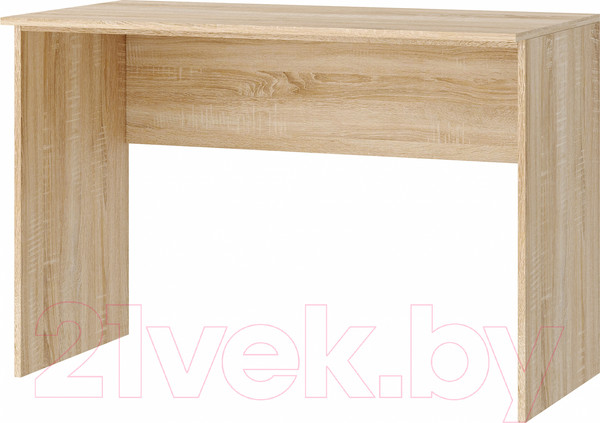 Изображение товара Письменный стол Памир ПКС-9 (дуб сонома/белый глянец)