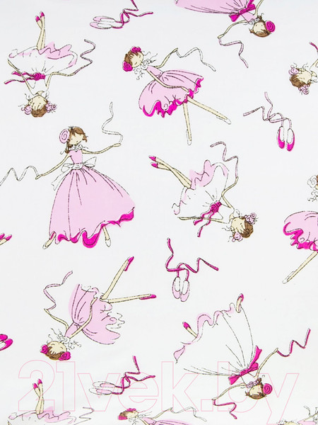 Изображение товара Наволочка для малышей Amarobaby Балерины / AMARO-5003-B