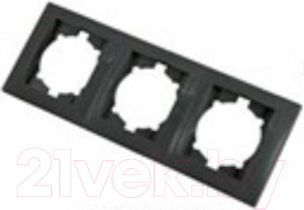 Изображение товара Рамка для выключателей и розеток TDM Лама SQ1815-0634 (графит)