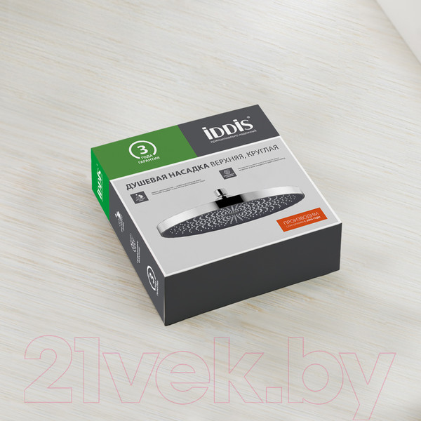 Изображение товара Лейка верхнего душа IDDIS SPA26CPi64