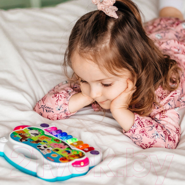 Изображение товара Музыкальная игрушка Азбукварик Пианино Песенки на ферме / AZ-2809