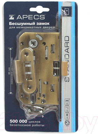 Изображение товара Замок врезной Apecs 5300-P-AB (бронза)